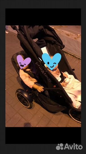 Коляска для погодок