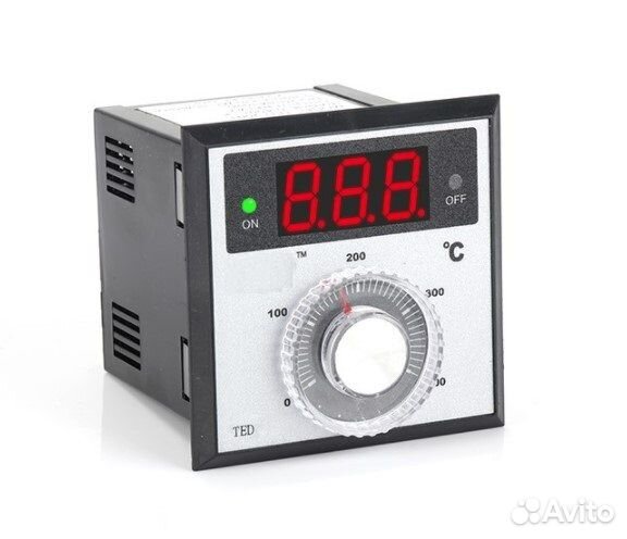 Регулятор температуры 0-400 C K-типа TED-2001