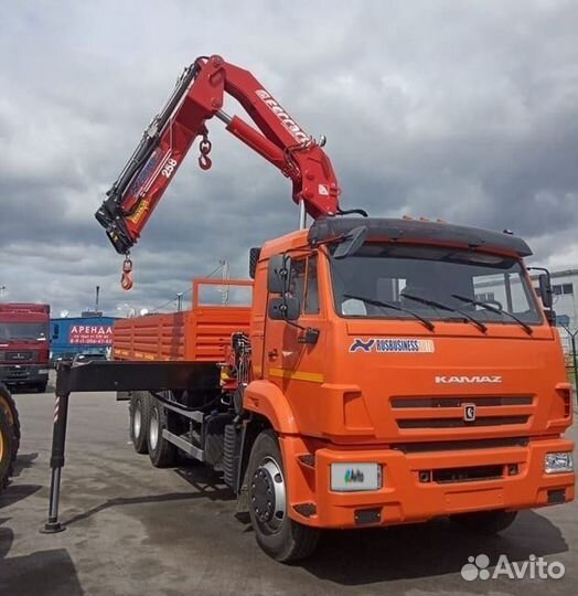 КамАЗ 65115 с КМУ, 2023