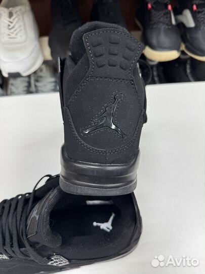 Кроссовки Nike Air Jordan 4 Retro Black cat 43,44р