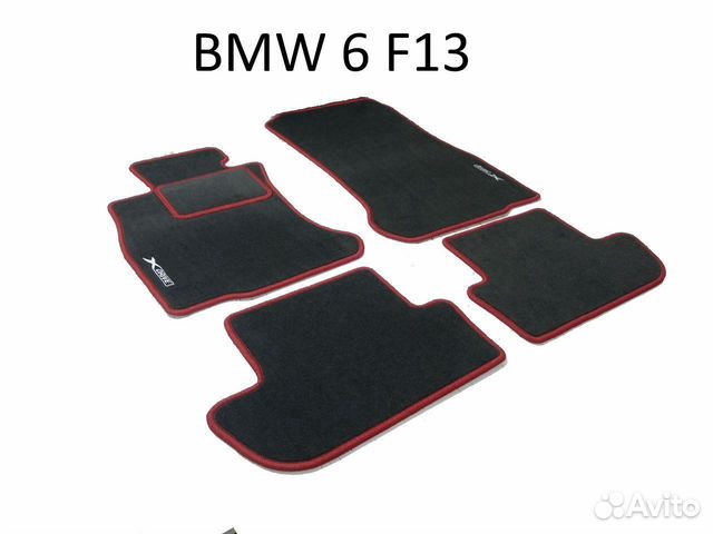 Коврики BMW 6 F13 2011-2017 г.в. ворсовые
