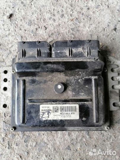 Блок управления двигателем Nissan note