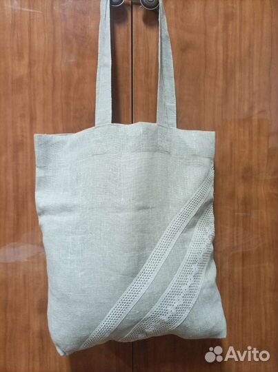 Сумки льняные 100 лен. Сумки из стежки