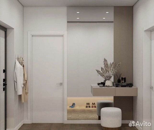 Двери скрытого монтажа под покраску