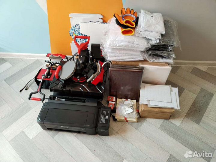 Продам принтер, термопресс и комплектующие