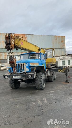 Аренда и услуги автокрана, 25 т, 21 м, с гуськом 9 м