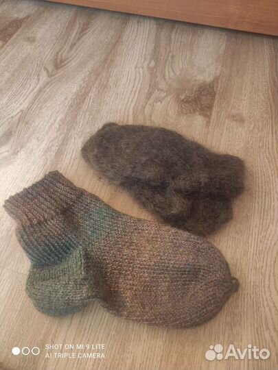 Носочки и варежки детские