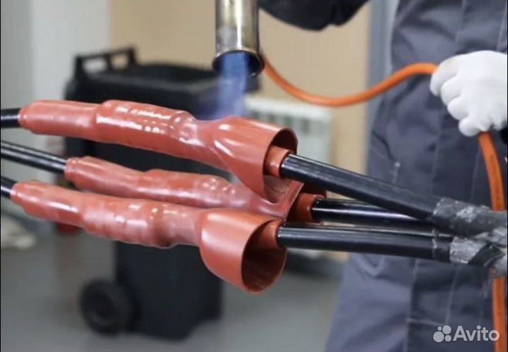 Монтаж кабельных муфт