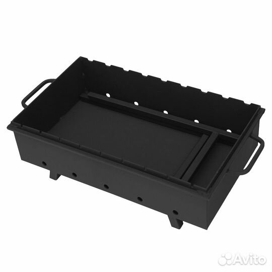 Мангал дачный 60 см., на 9 шампуров, съемные ножки