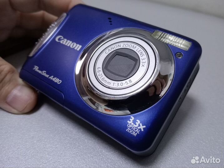 Canon PowerShot A480 цифровая фотокамера винтажная