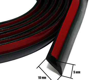 Уплотнительная резинка для обвесов (ширина 5 мм) Ч