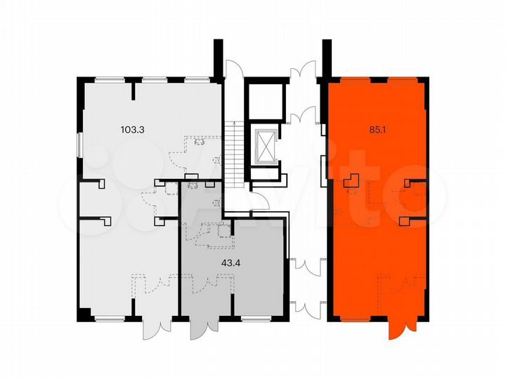 Продам помещение свободного назначения, 85.1 м²