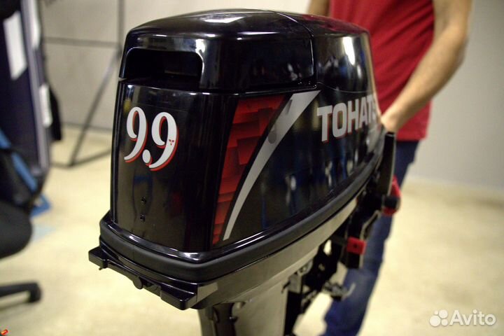 2-х тактный лодочный мотор Tohatsu 9.9 Б/У