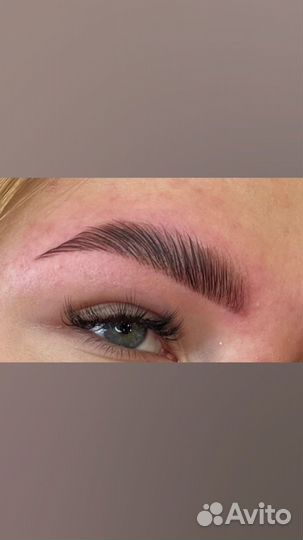 Ламинирование бровей модель