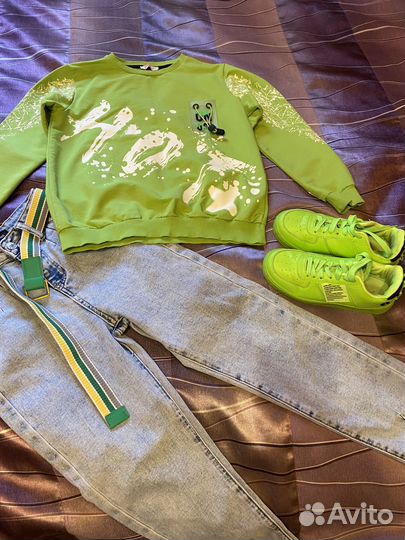 Комплект вещей 134 р с кроссовками