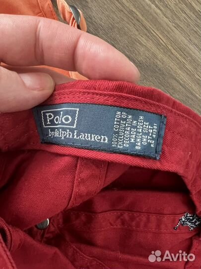 Кепки оригинал Polo Ralph Lauren Ferrari 2-4г