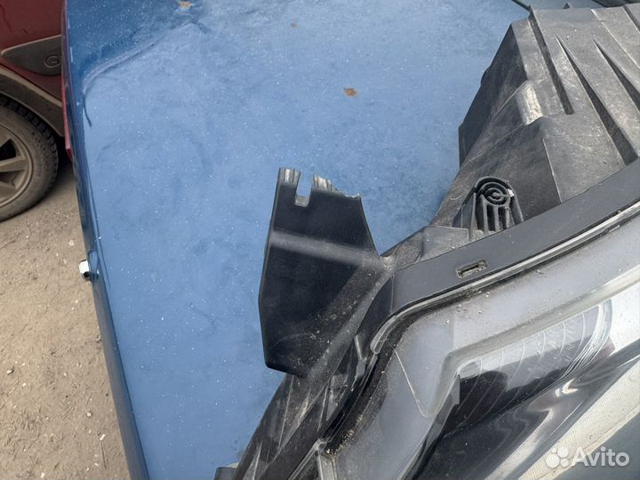 Левая фара kia rio