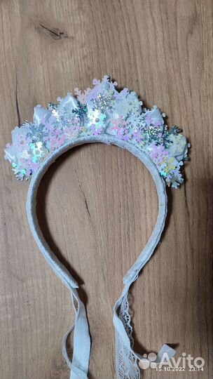 Ободок Снежинка