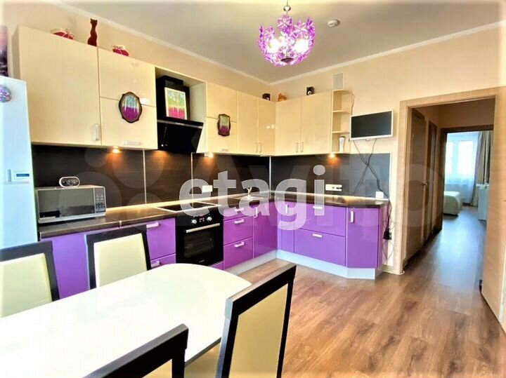 2-к. квартира, 59,8 м², 4/10 эт.