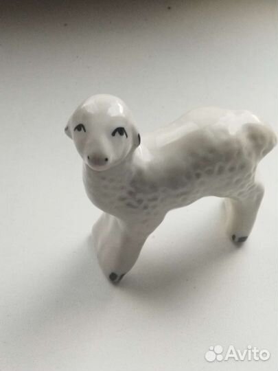 Овечка СССР фарфор Монголия