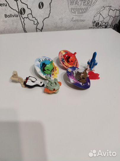 Игрушки из киндер сюрприза Космическая миссия