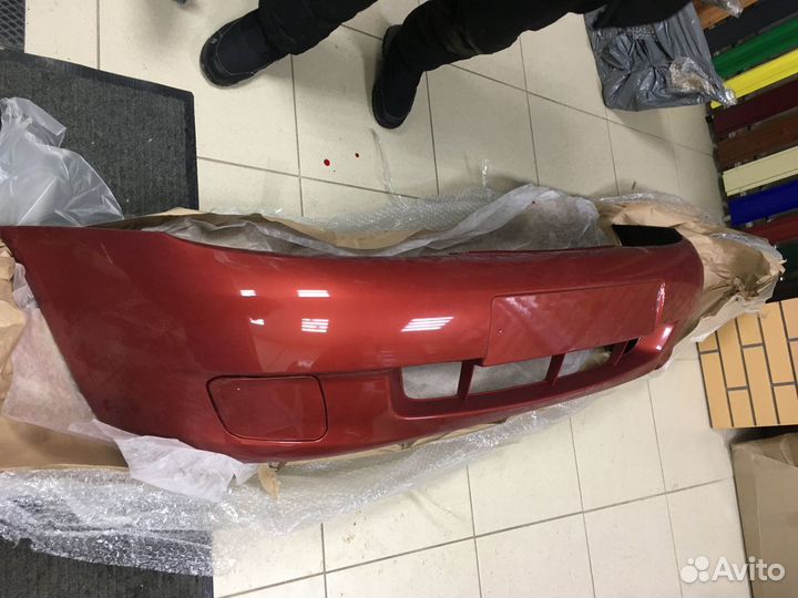 Бампер Калина передний цвет Калина 104 оригинал