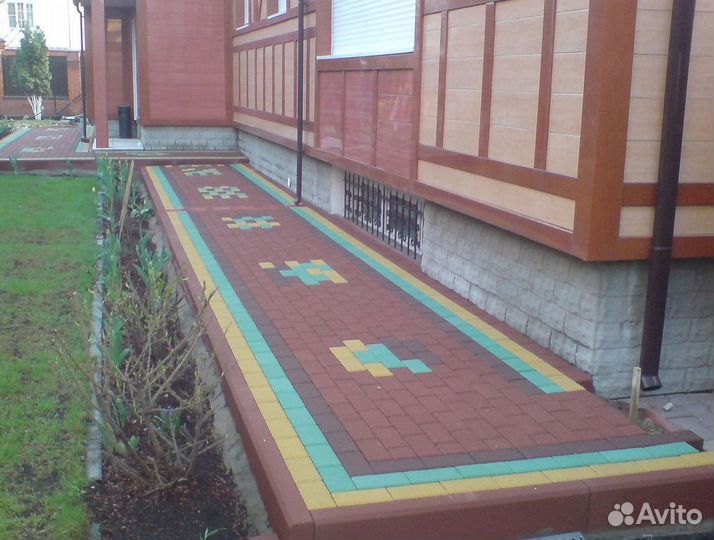 Укладка тротуарной плитки