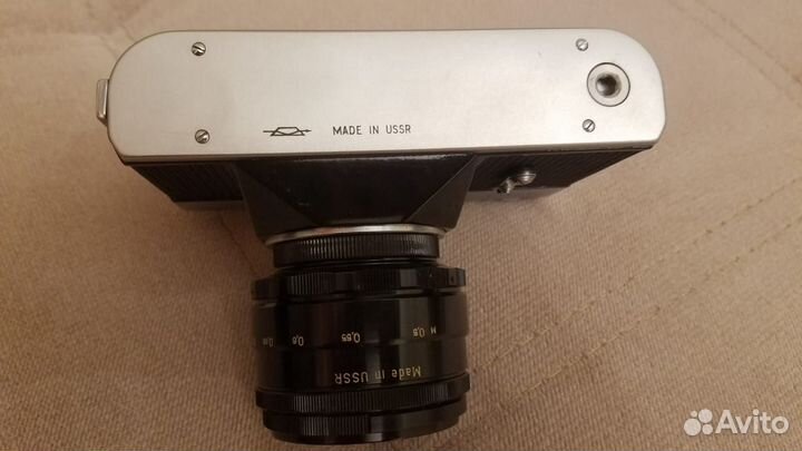 Фотоаппарат Зенит-Е в коробке