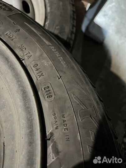 Зимние колеса michelin R15