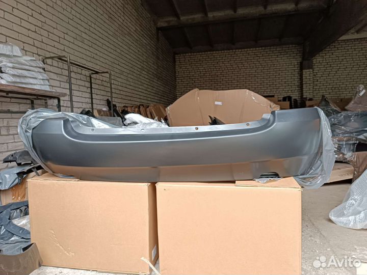 Бампер задний калина 1 седан неокрашен