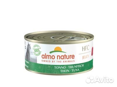 Almo Nature консервы Консервы для Кошек Тунец в же