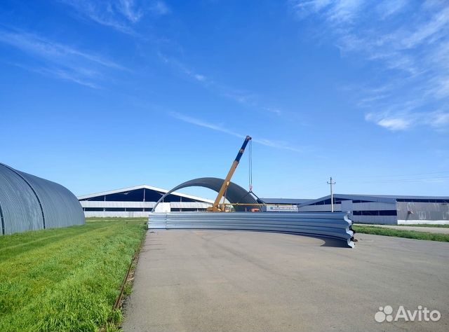 Быстровозводимые ангары в рассрочку 1156 кв.м