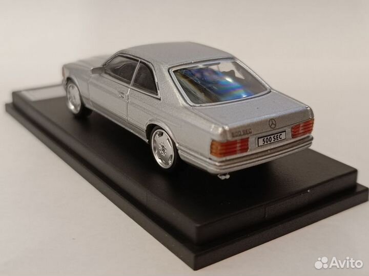 Коллекционная модель Mercedes-Benz 500 SEC 1:64