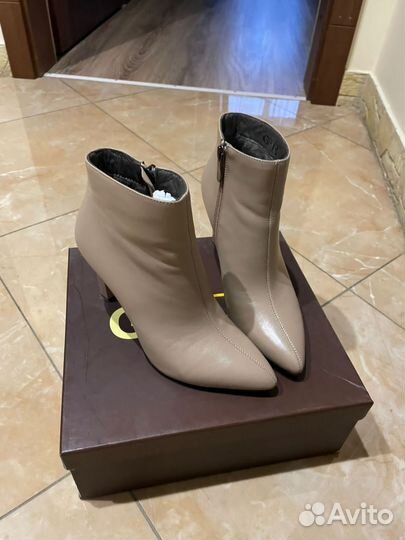 Ботильоны натуральная кожа 37