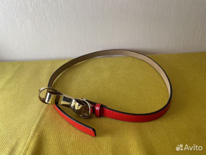 Ремешок красный Karen Millen узкий