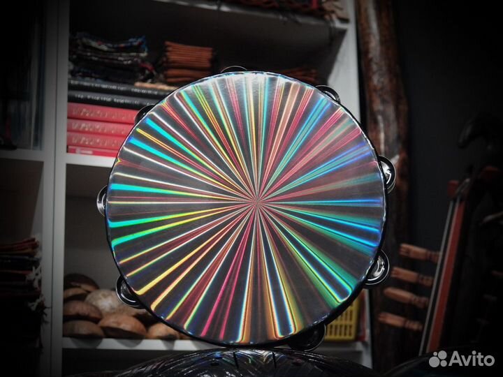 Голографический Тамбурин Rainbow SB-4