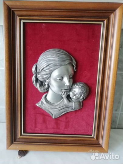 Картина из олова