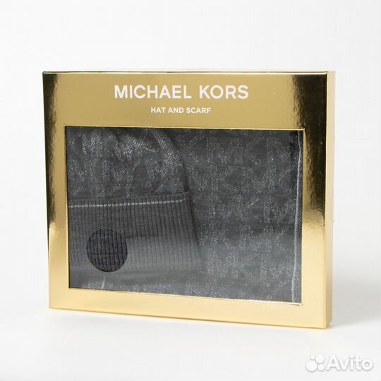 Комплект шапка шарф Оригинал Michael Kors