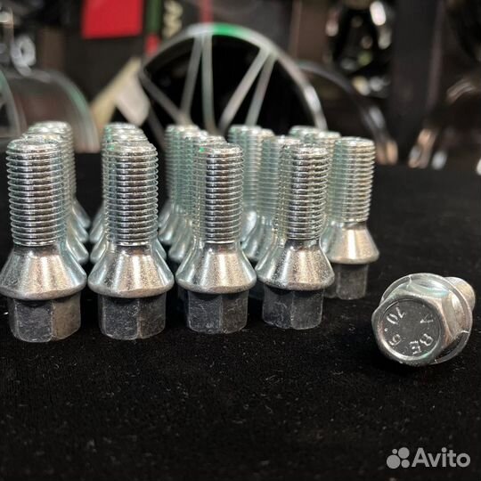 Болты колесные BMW 14*1,25 резьба 28мм 20шт