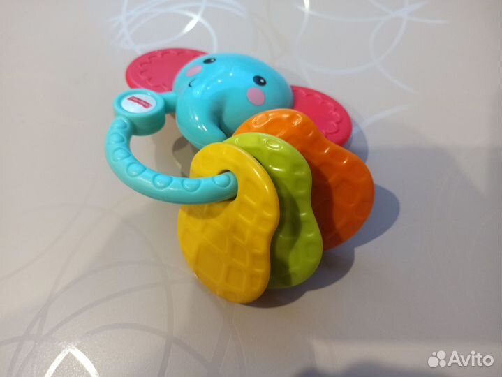 Погремушки игрушки прорезыватель fisher price