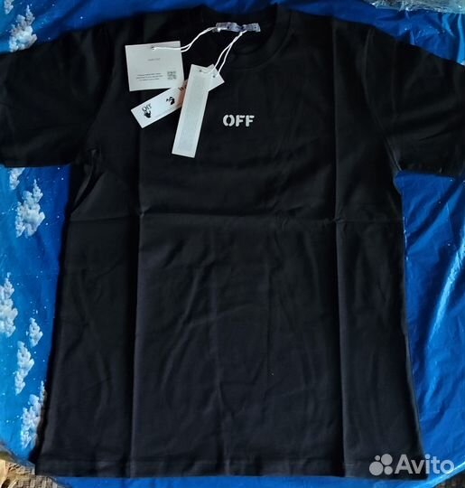 Футболка Off white черный