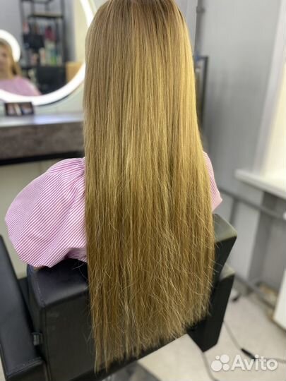 Наращивание волос Афронаращивание