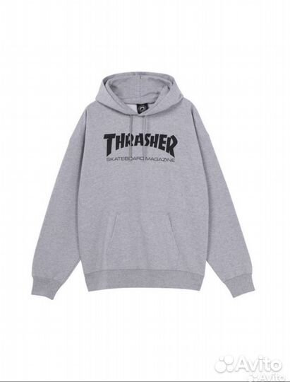 Худи Thrasher серое оригинал