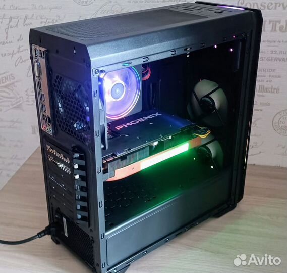 Игровой компьютер Ryzen 5 1600x /gtx 1070 Phoenix