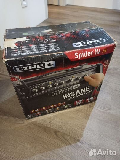 Гитарный комбоусилитель line 6 spider IV 15
