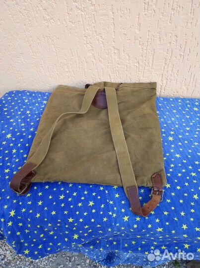 Рюкзак брезентовый хаки СССР