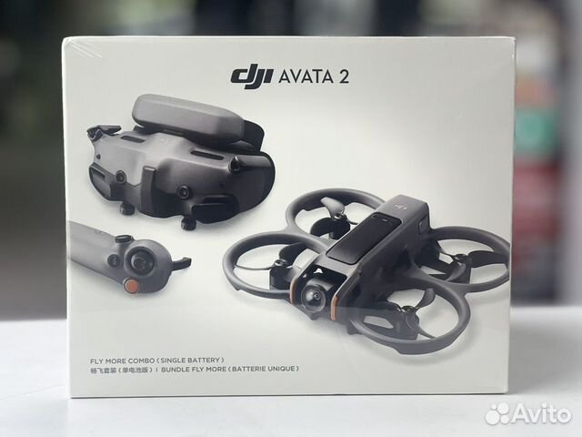 Квадрокоптер DJI Avata 2 Fly More Combo