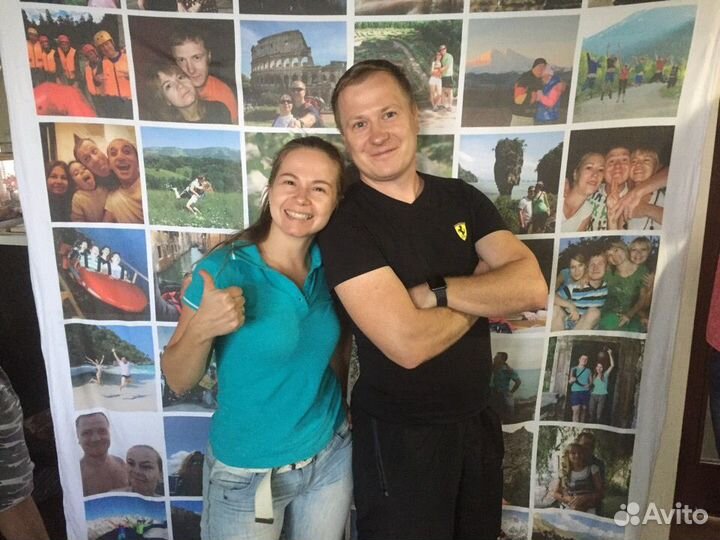 Плед с фото флисовый