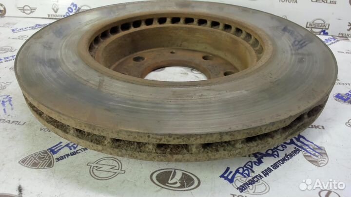 Диск тормозной передний вентилируемый Chevrolet Av