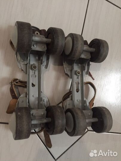 Ретро коньки роликовые СССР детские